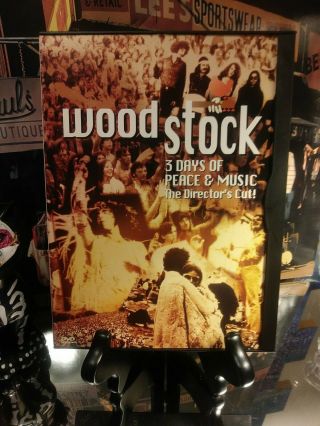 Woodstock: Three Days Of Peace & Music (dvd) 1970 Director 