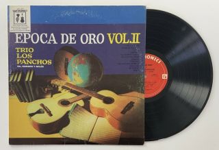 Trio Los Panchos Epoca De Oro Vol.  2 Latin Lp Rare Caytronics Cys 1007 Vg