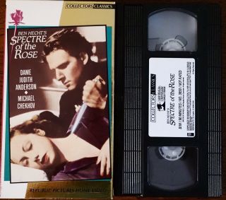 Spectre Of The Rose - Republic Pictures Vhs Ben Hecht Rare