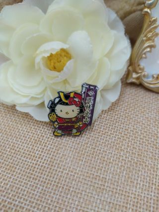 Sanrio Hello Kitty Enamel Pin Vintage Japan Pin Rare 2001