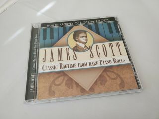 (cd) James Scott: Classic Ragtime From Rare Piano Rolls (0075)