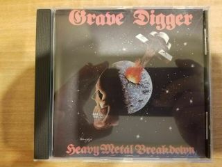 Grave Digger - Heavy Metal Breakdown (cd Modern Music Records) Rare Oop Import