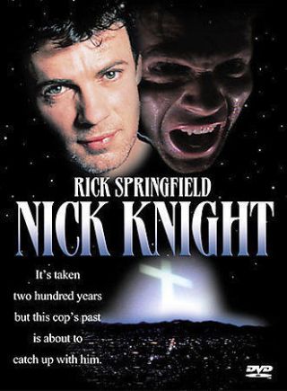 Nick Knight (dvd,  2003) Rick Springfield Top Ten Media Rare Region