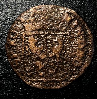 1703 Netherlands Gelderland Dutch Republic 1 Duit Rare Copper Polished Coin
