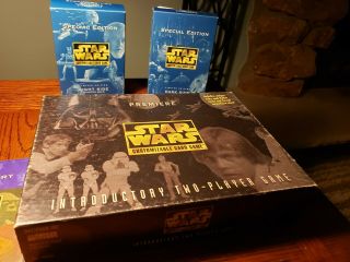 Empty Box Star Wars Ccg Introductory Two - Player Game,  2 Special Edition Boxes