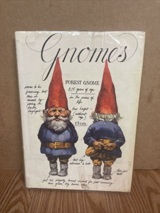 Gnomes By Will Huygen (1977) Hardcover - Rare Daniel Boone Library,  Columbia,  Mo