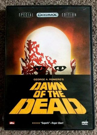 Dawn Of The Dead 1978 (dvd,  2004) Divimax Special Edition W/ Insert Rare