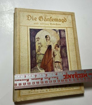 Rie Cramer Rare Book The Goose - Girl / Die Gänsemagd 1920s B302