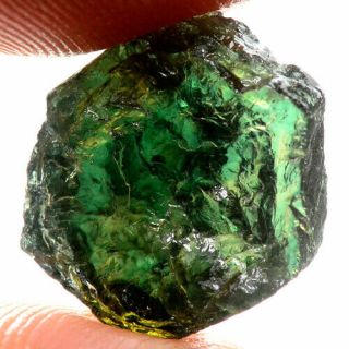 Rare Stone 12.  95ct Unheated Kornerupine Rough 100 Natural Facet Specimen Nr