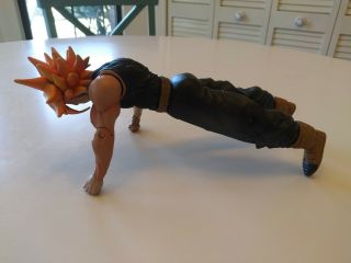 2003 Rare Dragon Ball Z Action Figure Jakks Pacific Saiyan Trunks Figurine 3