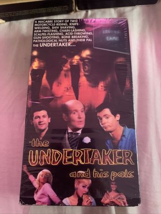 The Undertaker And His Pals Vci Sov Horror Shrink Wrap Vintage Rare Oop