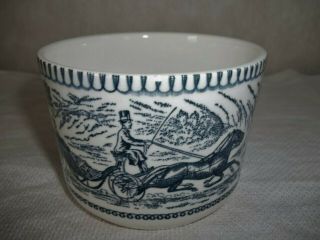 Rare Royal China Currier And Ives D Handled Fashionable Turnouts Coffee Mug