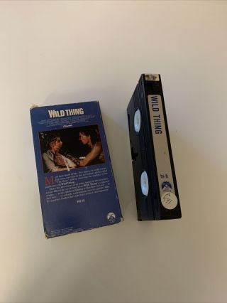 Wild Thing - VHS 1987 - SOV Cult Rare HTF OOP Kathleen Quinlan 80s Action Horror 2