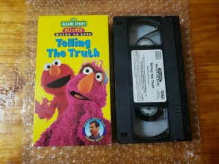 Sesame Street Kids Guide To Life: Telling The Truth (vhs Tape,  1997) Pbs Rare Oop