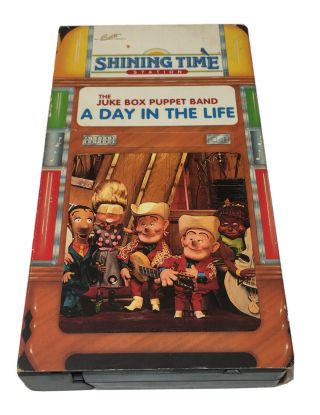Shining Time Station Juke Box Puppet Band Day In The Life (vhs 1993) Rare