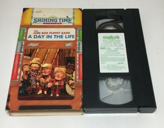 Shining Time Station Juke Box Puppet Band Day In The Life (VHS 1993) RARE 3