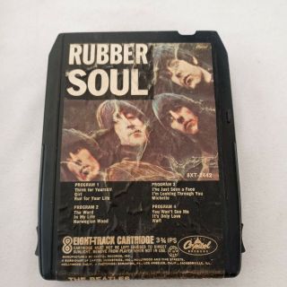The Beatles • Rubber Soul • Rare 8 Track Tape • Not • Capitol 8xw 2442