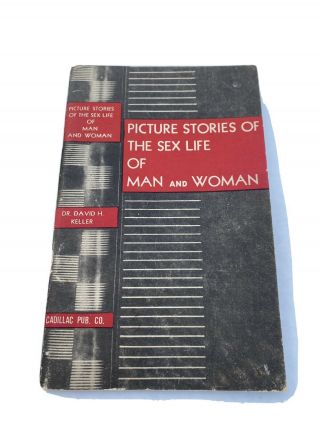 Rare Vtg 1946 Pictures Stories Of The Sex Life Of Man And Woman Paperback Book