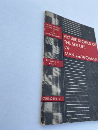 Rare VTG 1946 Pictures Stories of the Sex Life of Man and Woman Paperback Book 3