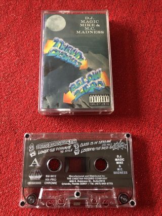 D.  J.  Magic Mike & M.  C.  Madness Twenty Degrees Below Zero Cassette Rare