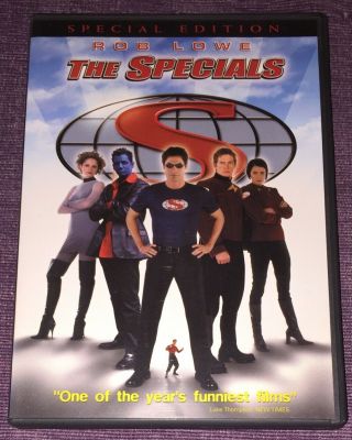 The Specials Dvd (2000) Rare Rob Lowe/jamie Kennedy/james Gunn Superhero Film