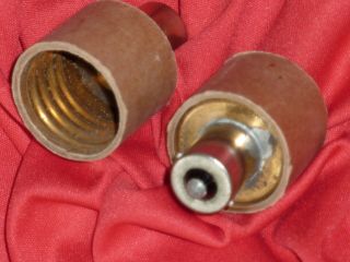 (1) Vintage Nos Morse Eureka Photo Flash Bulb Adapter Socket Rare