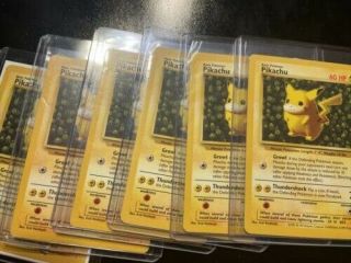 1x (one) Pikachu Ivy Black Star Promo Wotc Rare Pokemon Card