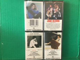 Jane Olivor - (4) Classical Cabaret Tapes1970’s Era (rare Oop)
