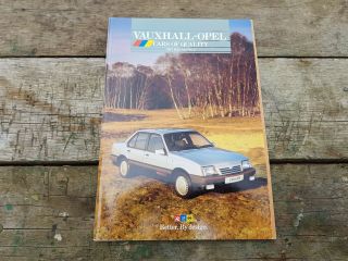 Vauxhall Opel Sales Brochure 1987 - Rare Brochure