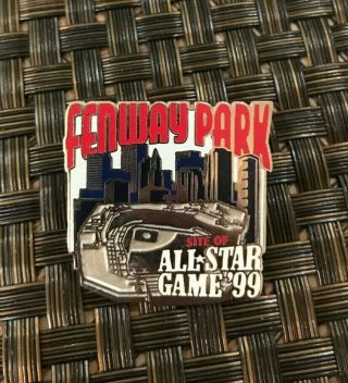Mlb Baseball 1999 All Star Game Boston Red Sox Fenway Park Collectible Pin Rare