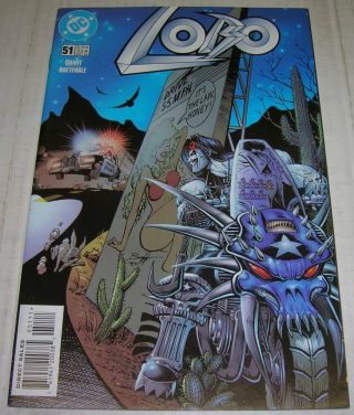 Lobo 51 (dc Comics 1998) True Stories Of The Highway Patrol (fn/vf) Rare