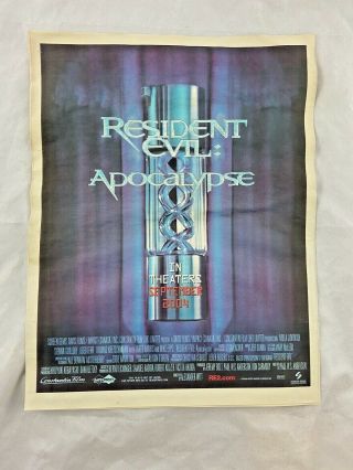 Resident Evil Apocalypse - Movie - Promotional Only - Newspaper - VERY RARE 2
