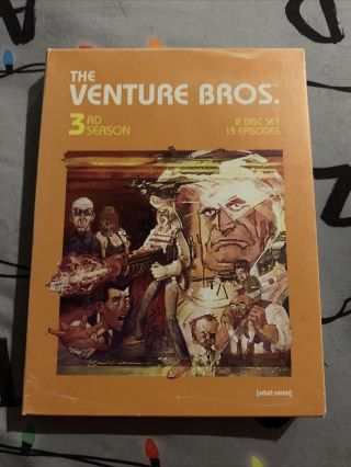 The Venture Bros.  : Season 3 Dvd Fantastic Shape Rare