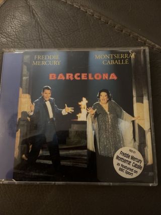 Freddie Mercury & Montserrat Caballe - Barcelona - Rare Cd Single - Queen
