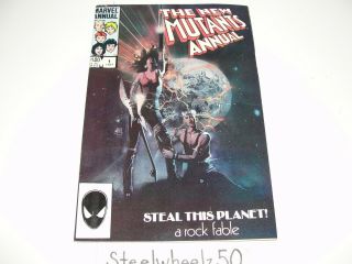 Mutants Annual 1 Comic Marvel 1984 1st Appearance Lila Cheny Claremont Rare