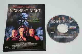 Judgment Night (dvd,  1998) Emilio Estevez Snapcase Rare