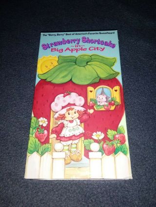 Strawberry Shortcake In Big Apple City (vhs) Rare Oop