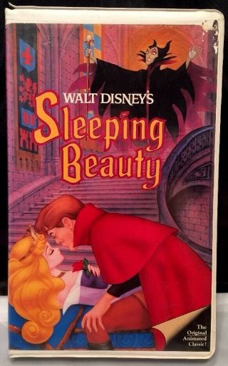 Sleeping Beauty The Classics Vhs Rare 1st Edition Walt Disney 