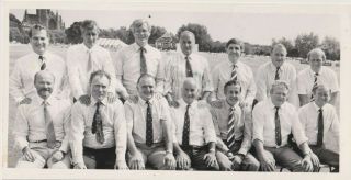 Rare Worcestershire 1964 Championship Team 20 Year Re - Union At Rd 1984