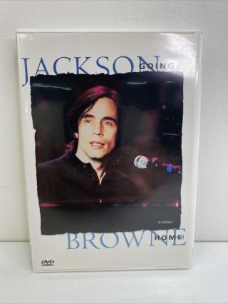 Jackson Browne: Going Home - Dvd - Color Ntsc - Rare Oop