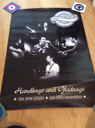 9 Stereophonics Handbags And Gladrags Promo Poster 2001 Rare