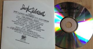 Jack Johnson Presents His Label Brushfire Records Rare Promo Sampler Cd G Love