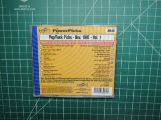 Sound Choice Karaoke Disc Powerpicks Sc3046 Pop/rock Nov 1997 Vol 1 Cd,  G,  Rare