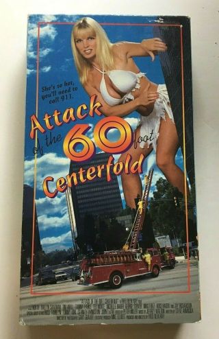 Attack Of The 60 - Foot Centerfolds,  Vhs,  1995,  Horizons Home Video,  Rare