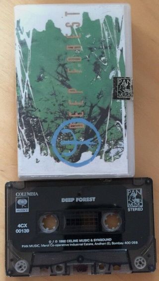 Deep Forest Cassette Tape Rare India Import