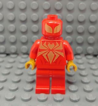 Lego 76037 Minifigure " Iron Spider " Marvel Heroes Spider - Man Rare Figure
