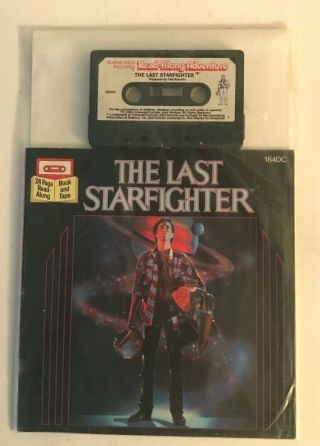 The Last Starfighter Read - Along Book And Cassette Tape Sci - Fi Vintage Rare
