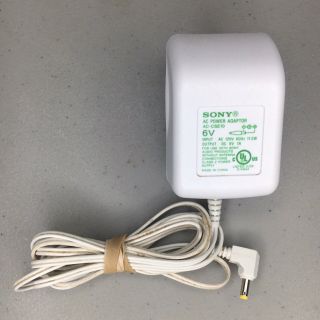 Sony Ac - Cse10 Ac Power Adaptor Adapter White Oem Rare