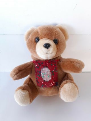 Very Rare Vintage Sai Teddy Bear Lovey 8 " Plush Stuffed Animal Toy