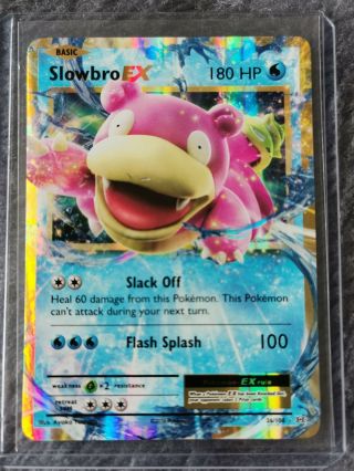 Pokemon Card Slowbro Ex 26/108 Ultra Rare Xy Evolutions